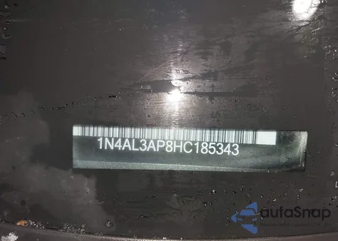 2017 Nissan Altima 2.5 Sl z USA, uszkodzony, nr VIN 1N4AL3AP8HC185343